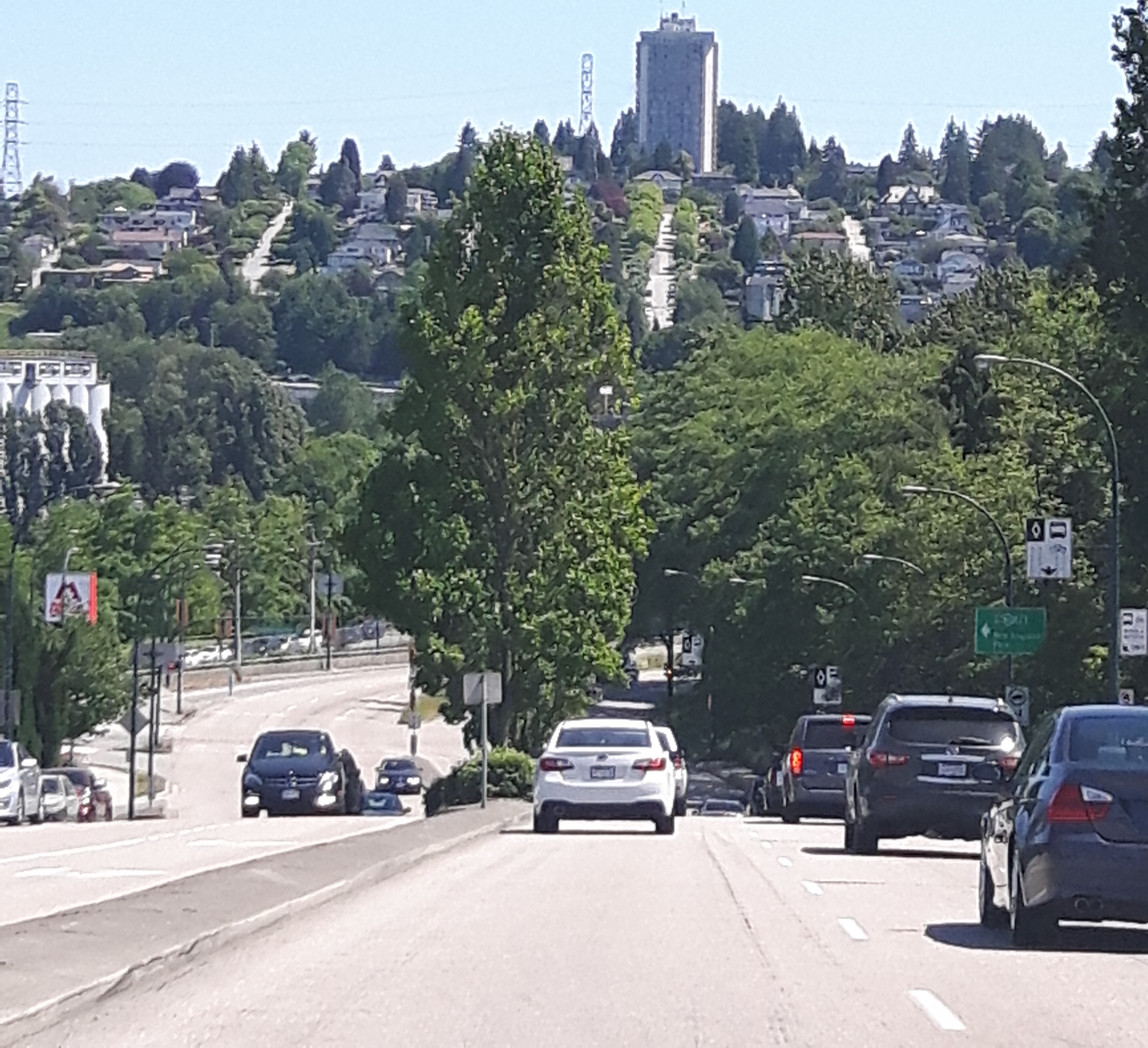 Leaving North Vancouver on my solo road trip adventure to Banff