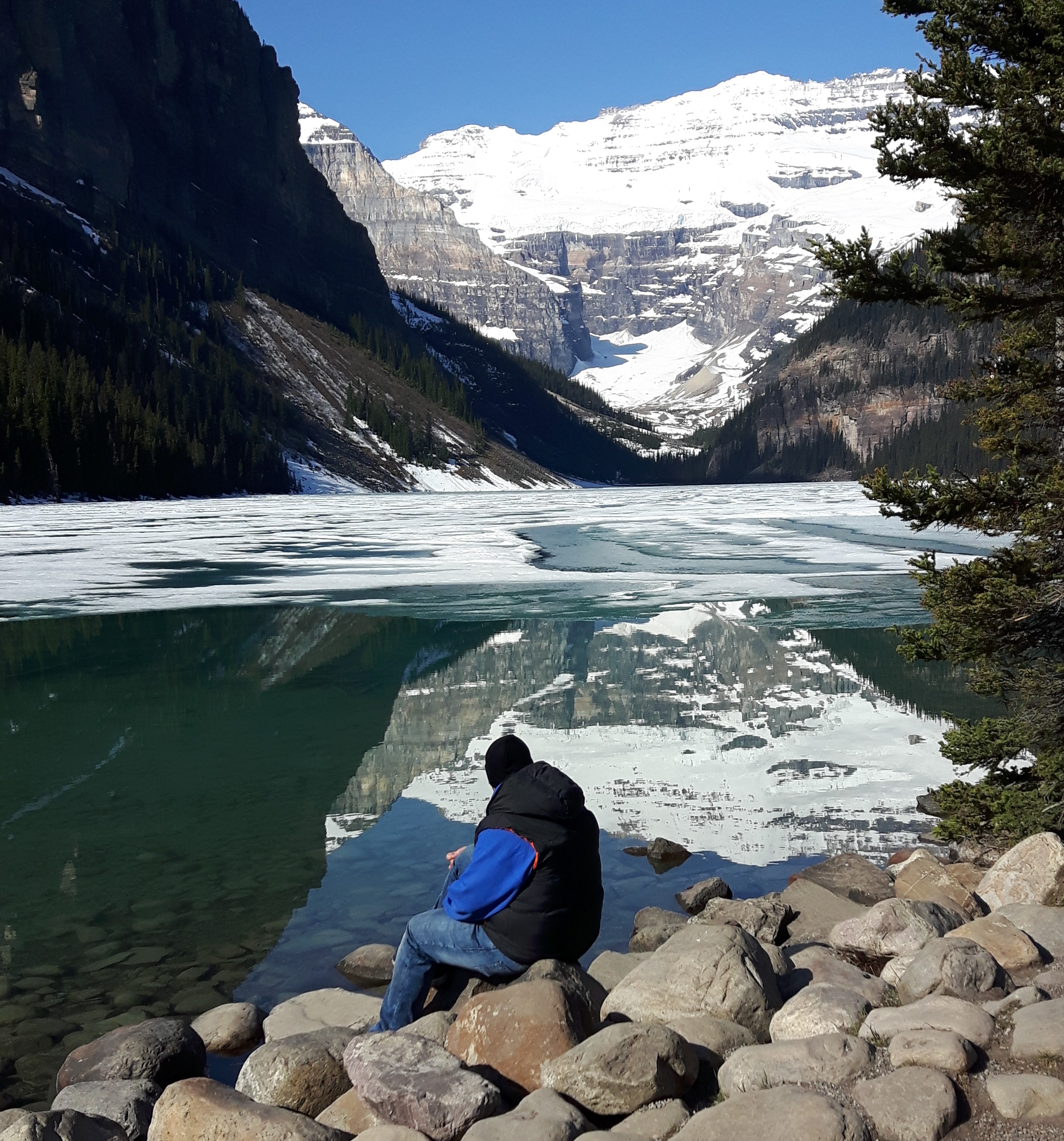 You haven't experienced the Canadian Rocky Mountains if you haven't stopped at Lake Louise