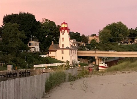 Visit the Kincardine Lighthouse at dusk during the Summer and listen for the Phantom Piper