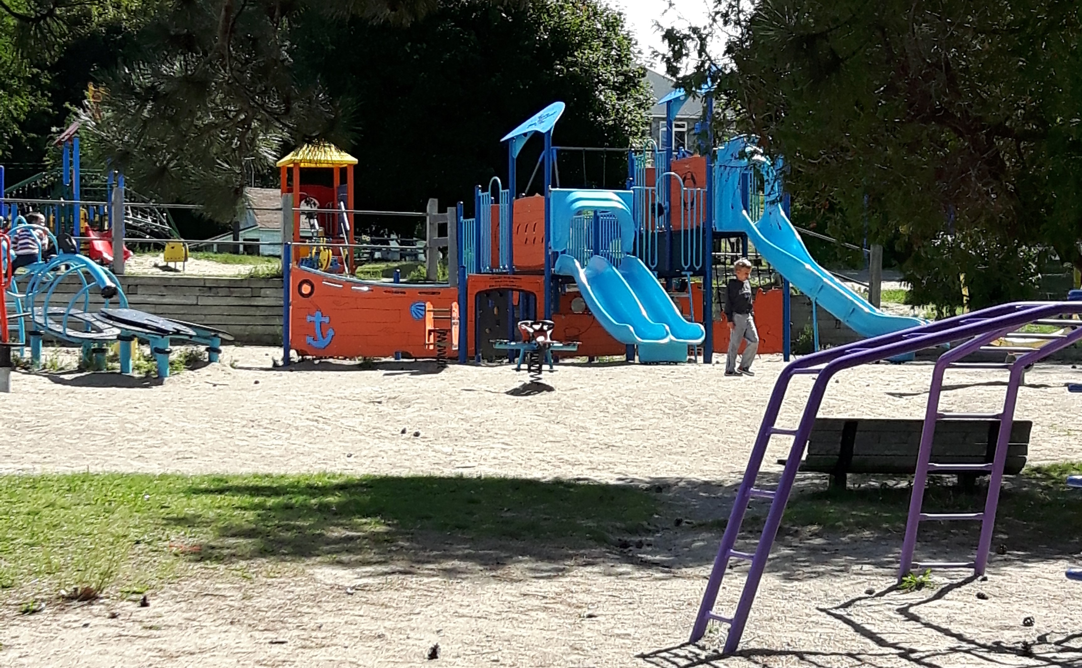 Tiny Tot Playground is the perfect spot to spend the day when visiting Kincardine with children.