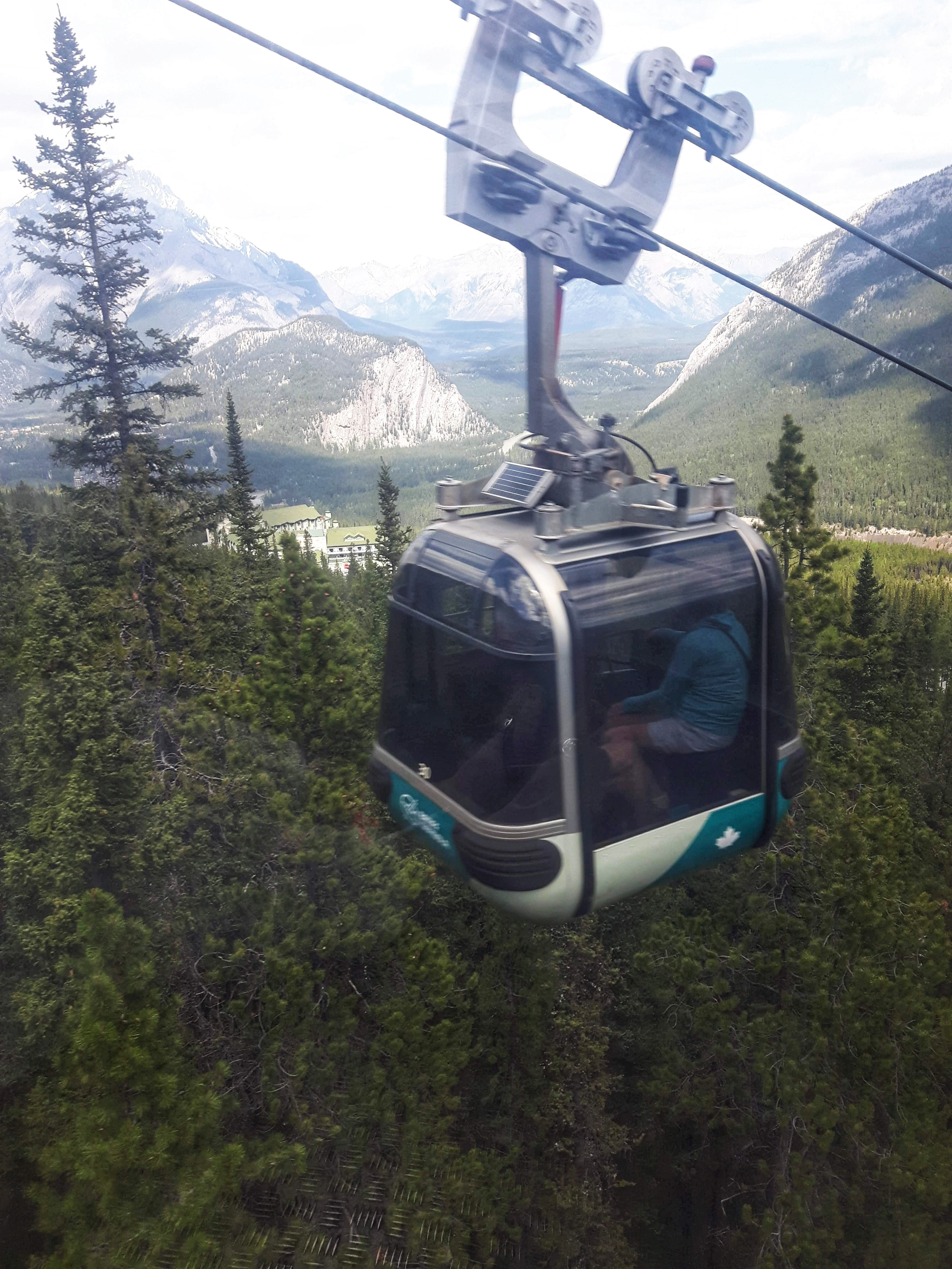 Your Rocky Mountain road trip isn't complete without taking the gondola up Sulphur Mountain