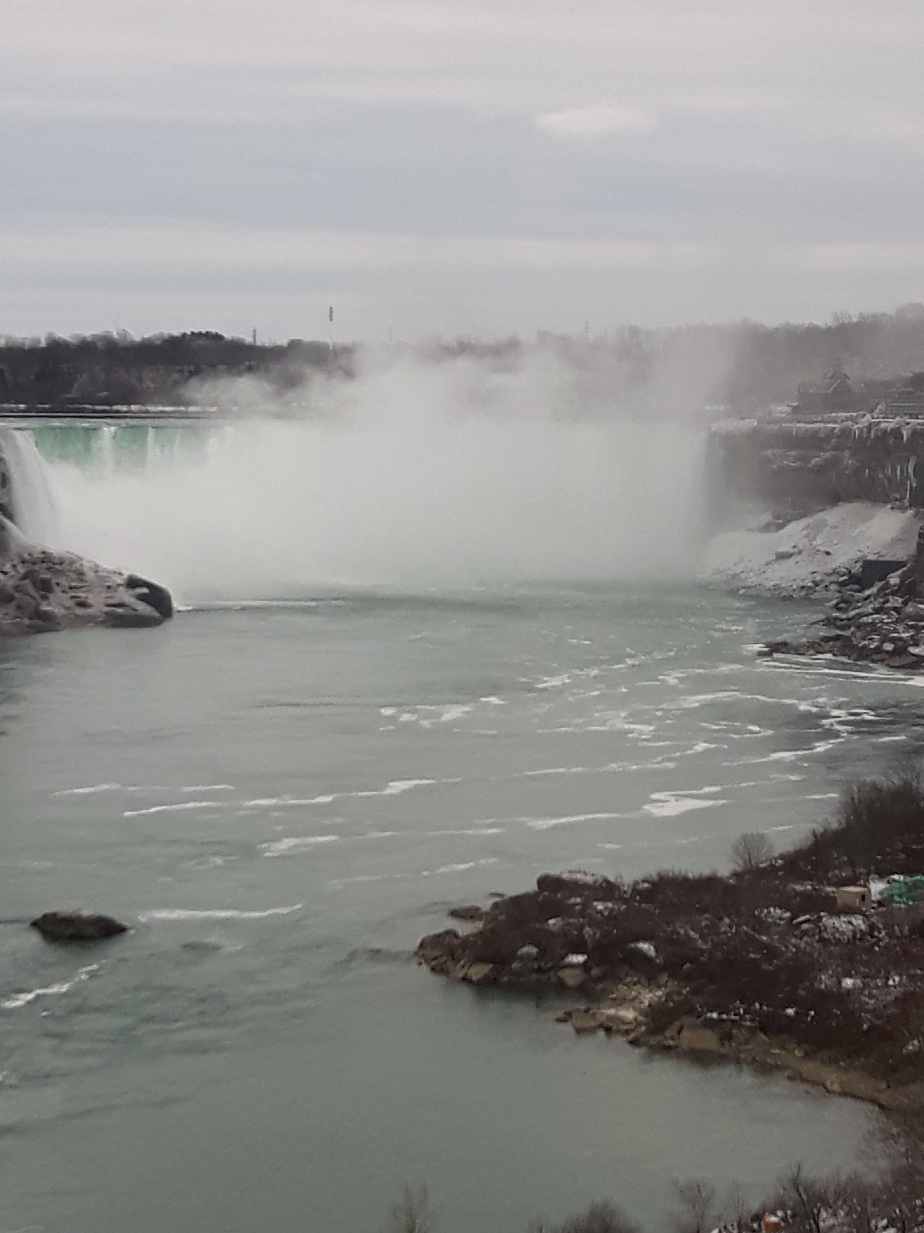 Take a journey behind the Falls during the Winter when visiting Niagara Falls Canada