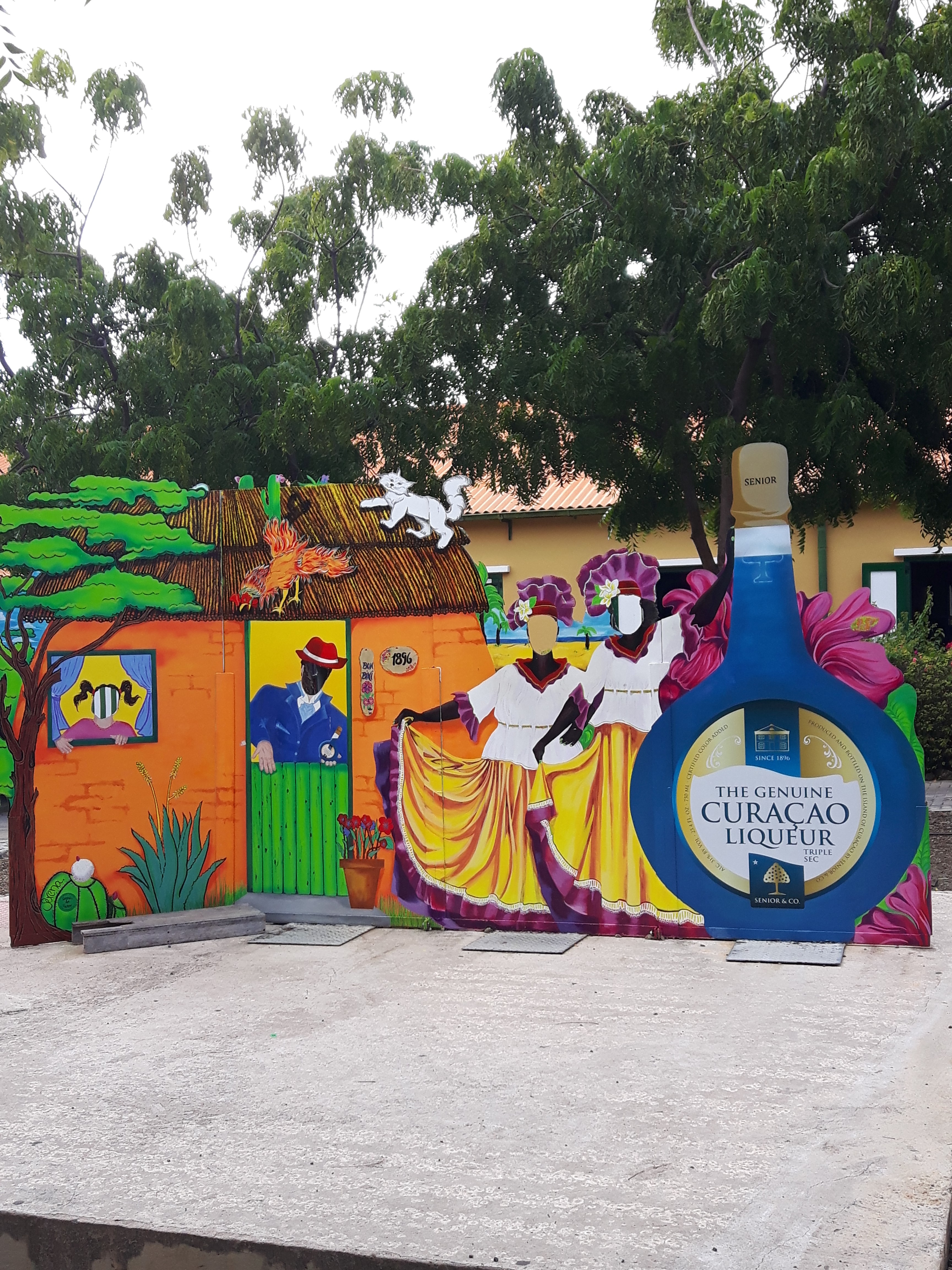 Blue Curacao is Curacao's native drink.  Take a self-guided tour of Curacao's Liqueur Distillery when visiting Curacao.