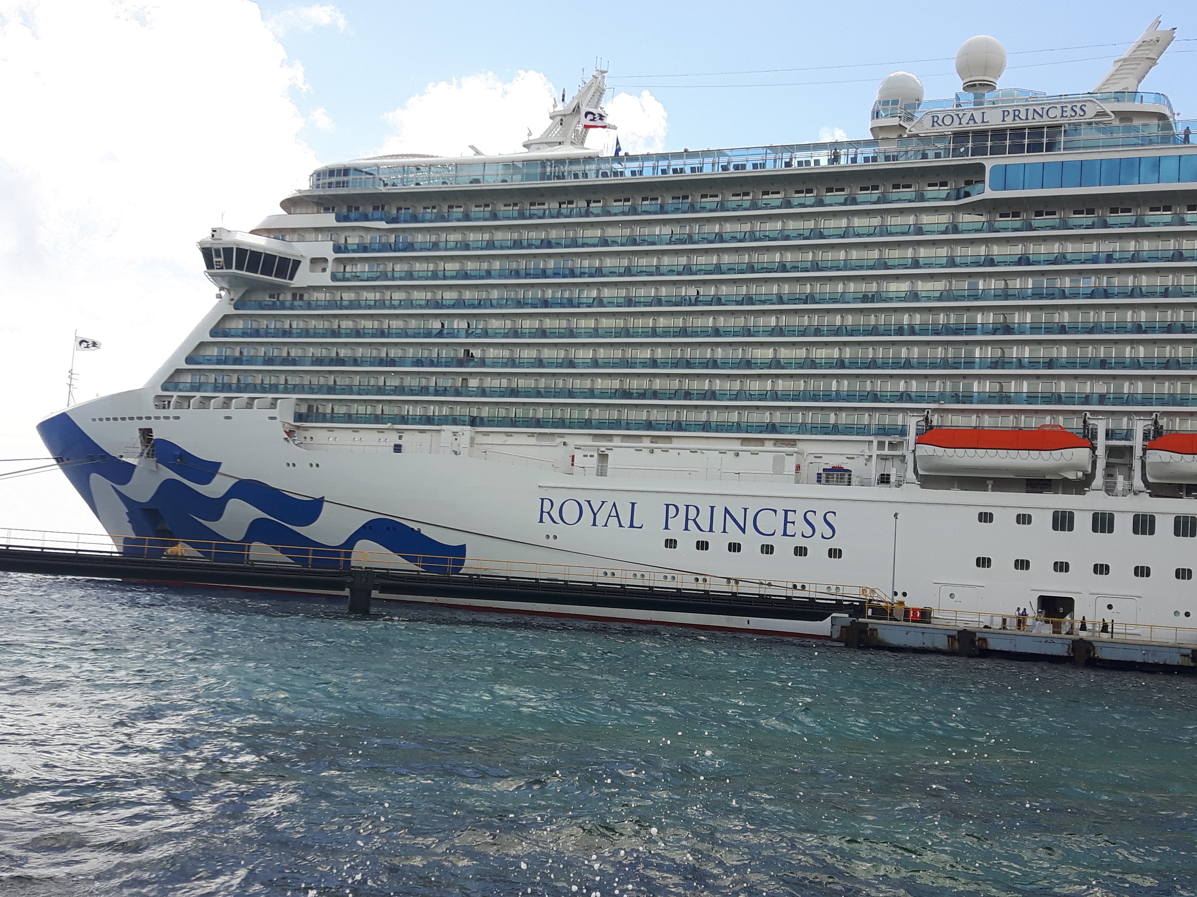 If there is an outbreak onboard a ship, this will delay boarding of the next sailing while the crew disinfects the cruise ship