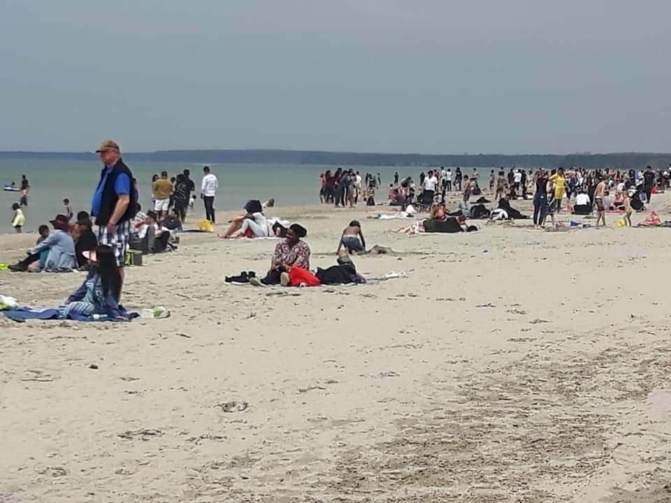 Even though Wasaga Beach is the longest beach, it's close proximity to Toronto brings lots of beach goers.