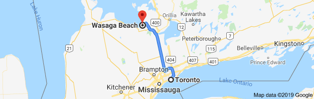 Wasaga Beach is the longest fresh water beach in the world spanning 14 km along the shores of Georgian Bay, making a great beach town for families