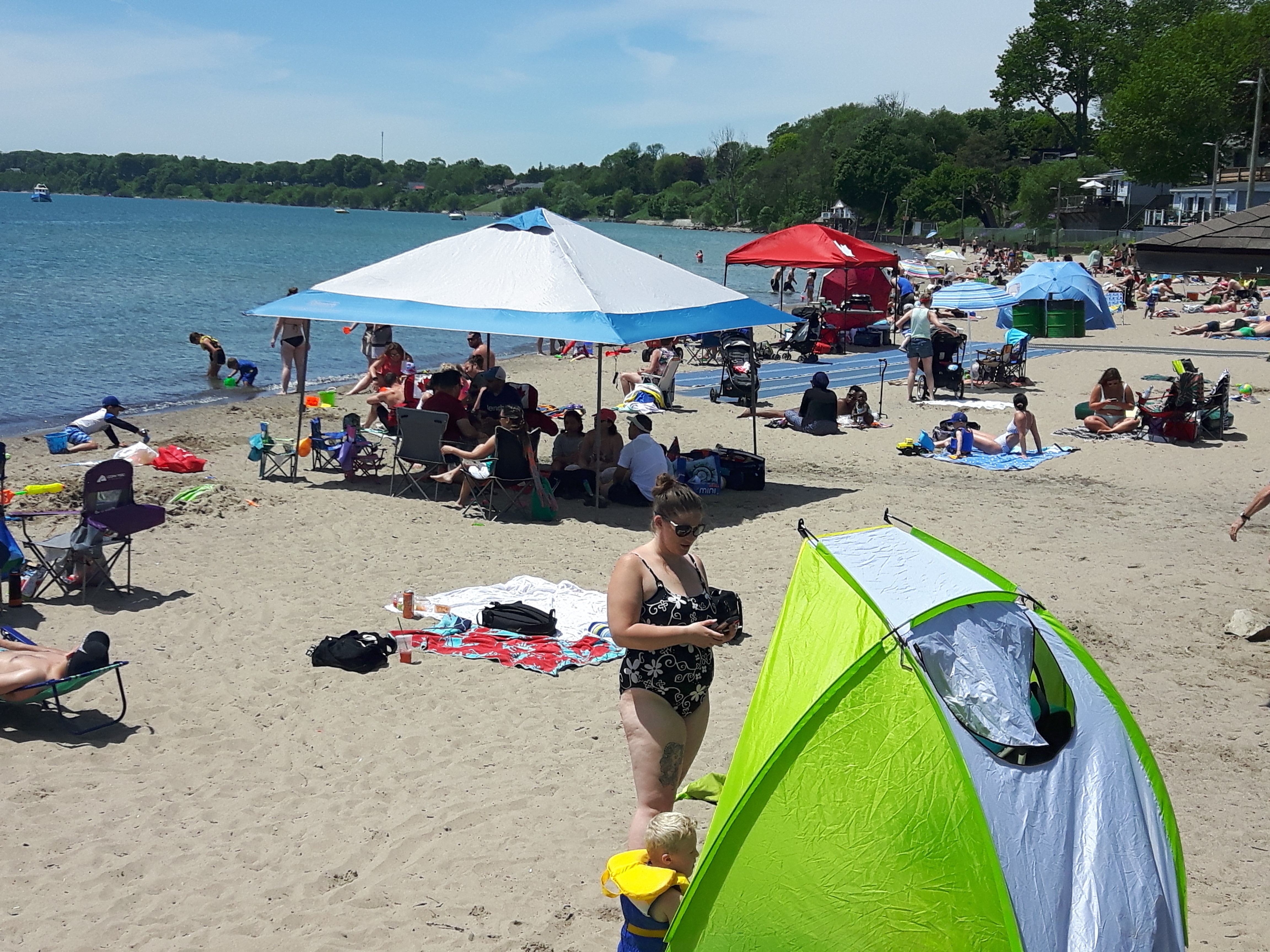 Port Dover is on the shores of Lake ?Erie and it a popular beach destination for families