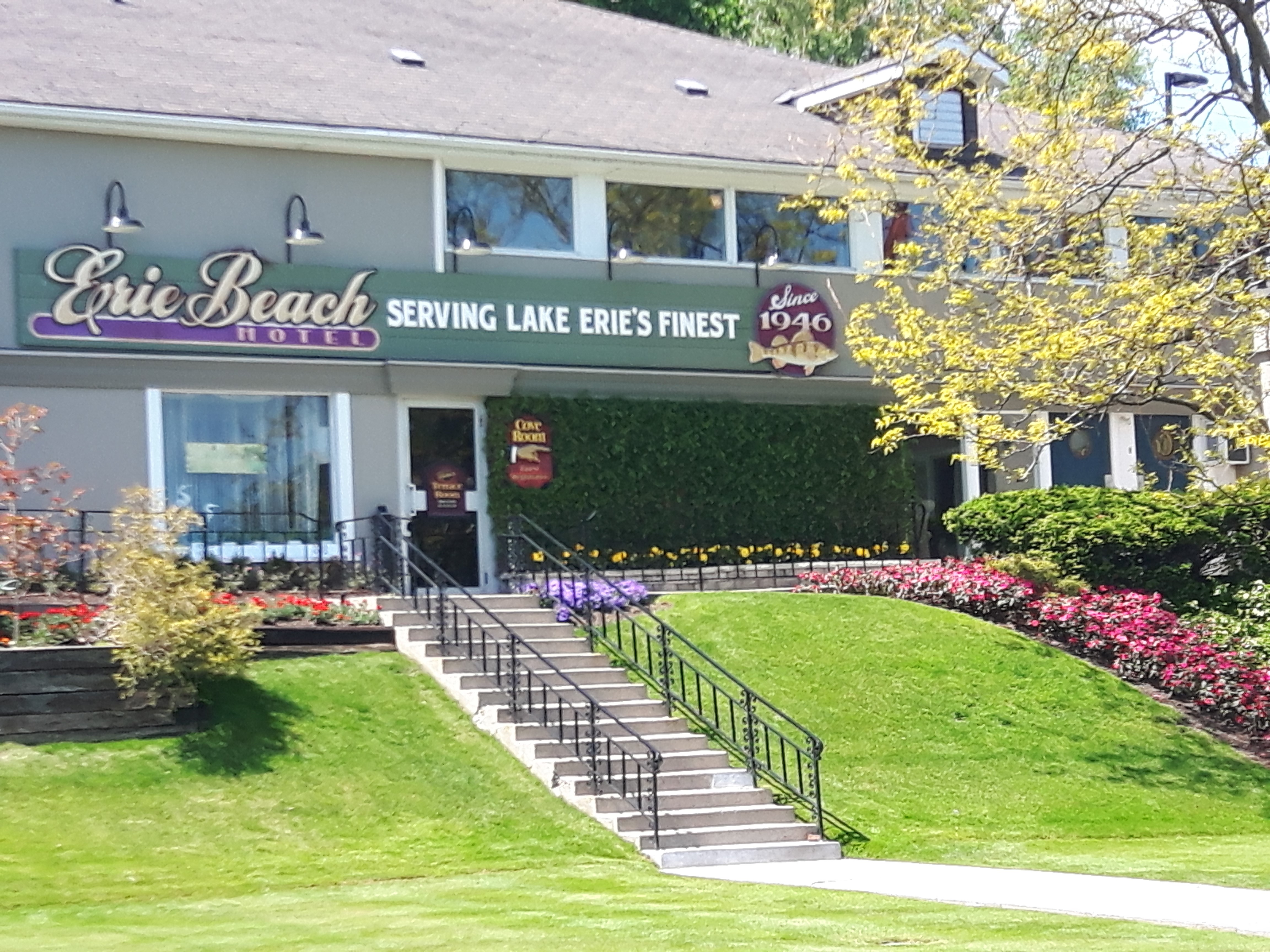 The Erie Beach Hotel offers the best perch in Port Dover, as well as hotel accommodations right in the thick of the action.