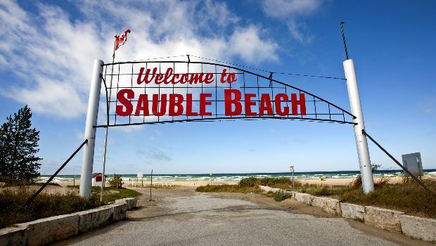 Welcome to Sauble Beach, a busy beach town located on the shores of Lake Huron.