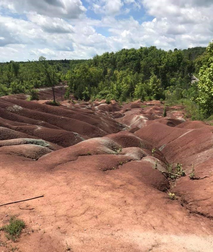 Explore Cheltenham  Badlands:  A Geological Gem