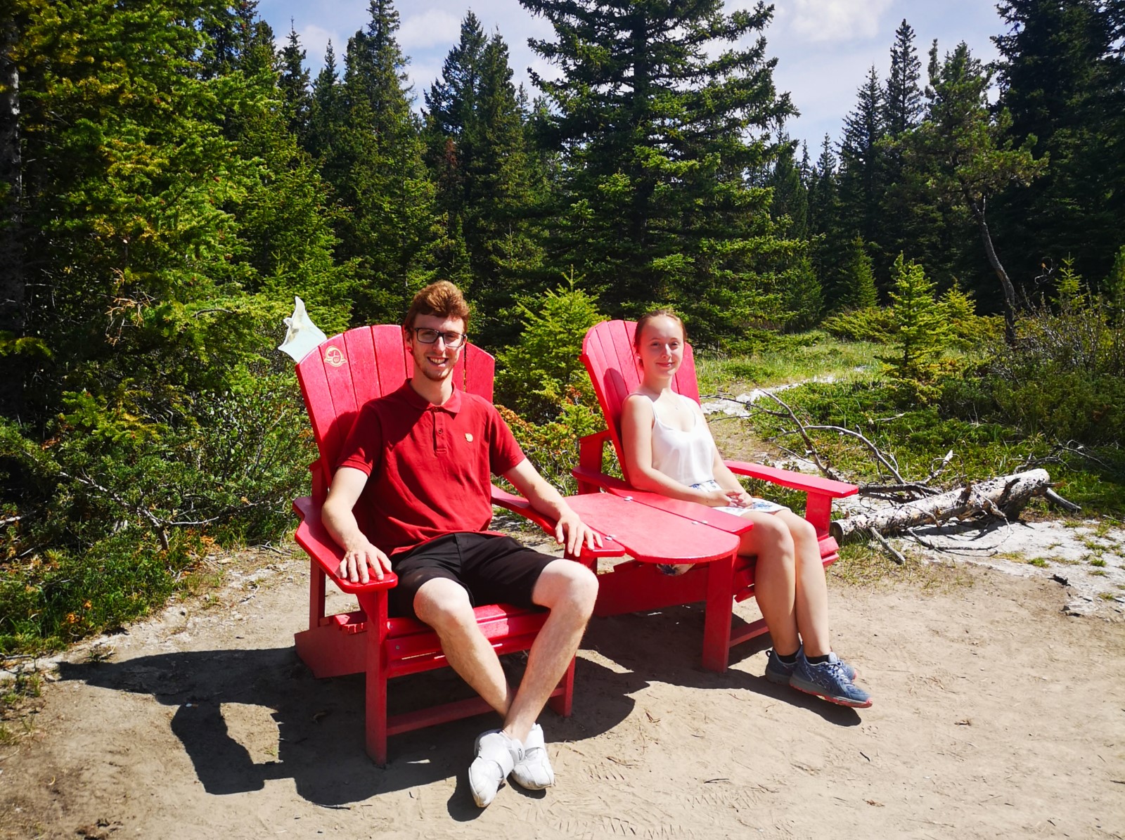 Amanda and Fredrik found love in Banff, Alberta, Canada