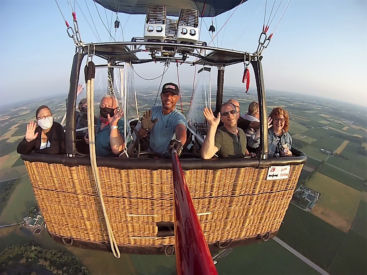 The hot air balloon flight with Sundance Balloons was so much fun and a bucket list experience.