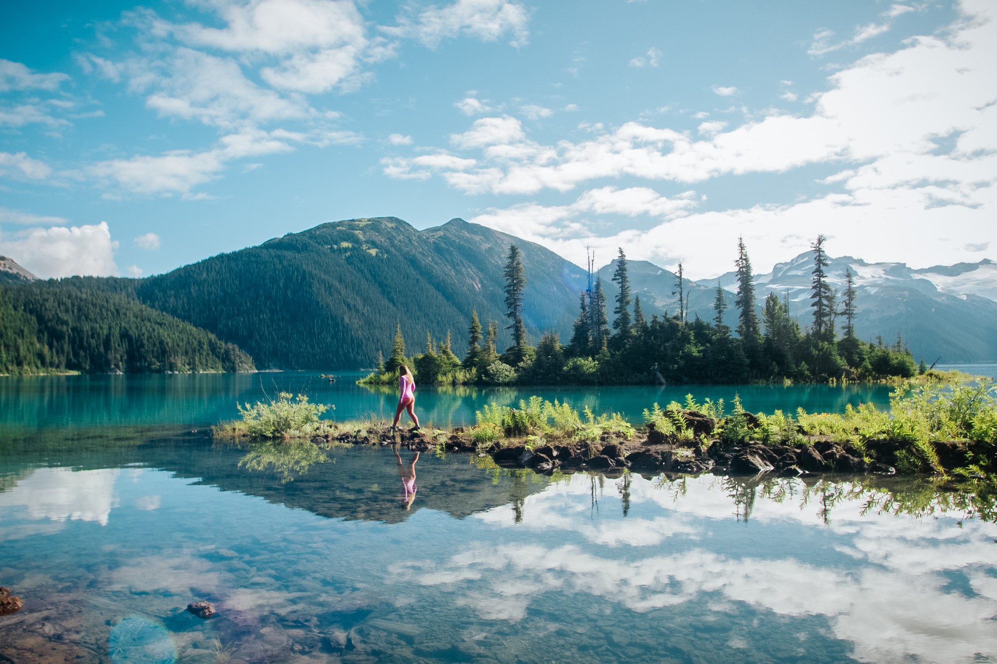 Garibaldi  Lake is one of the best instagrammable hikes in the world.  The views are breathtaking.