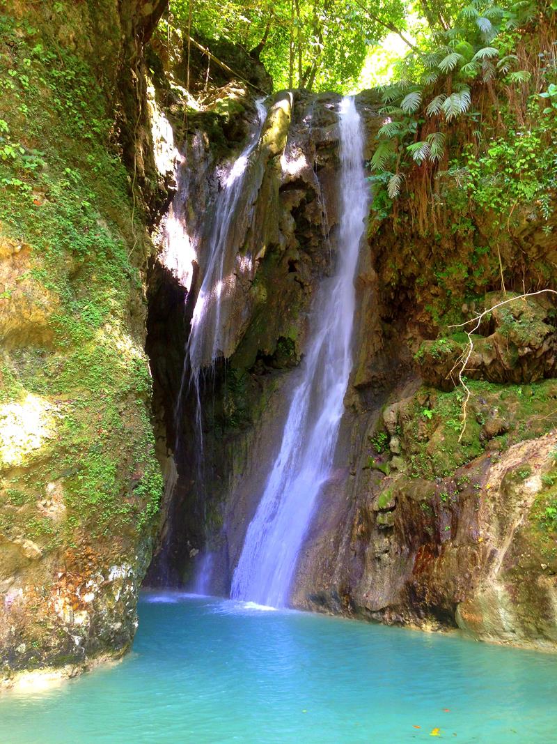 Chasing waterfalls in the Dominican is a fun way to spend the day