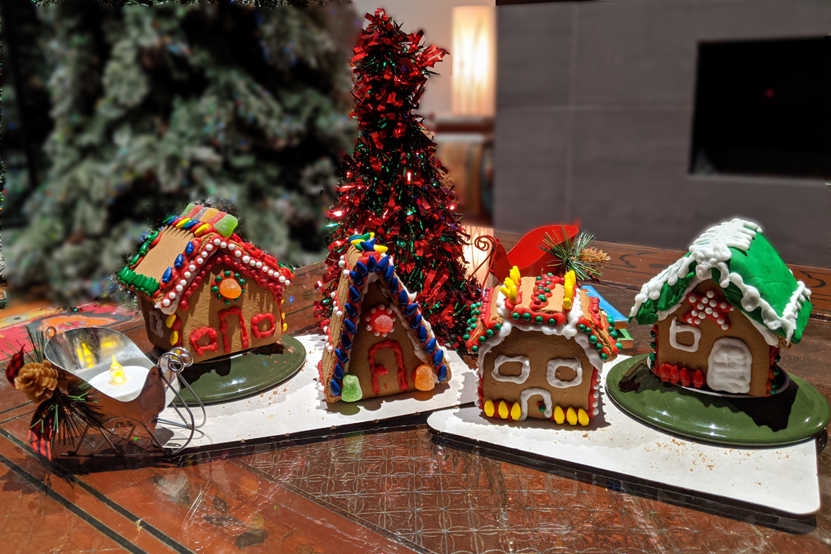 Kids love making gingerbread houses and it's the perfect family activity to get into the Christmas spirit.