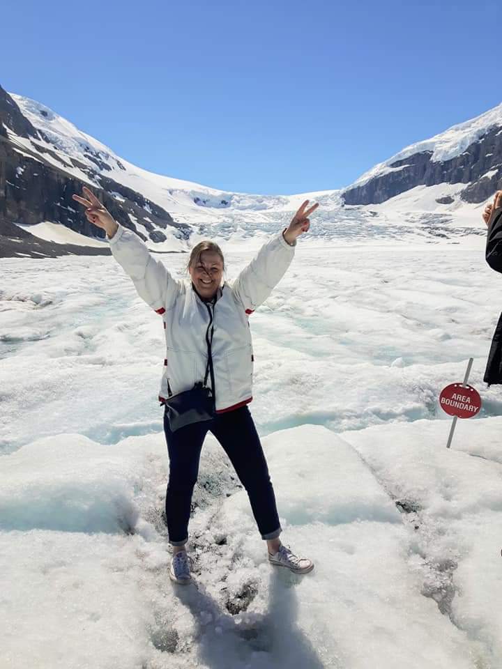 A tour on the Athabasca Glacier is a must do when visiting Banff