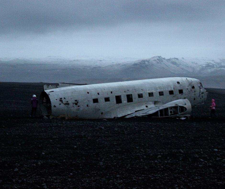 When visiting Iceland, search for the train wreckage