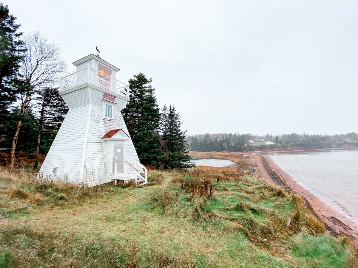 Search for unique lighthouses on Prince Edward Island, Canada