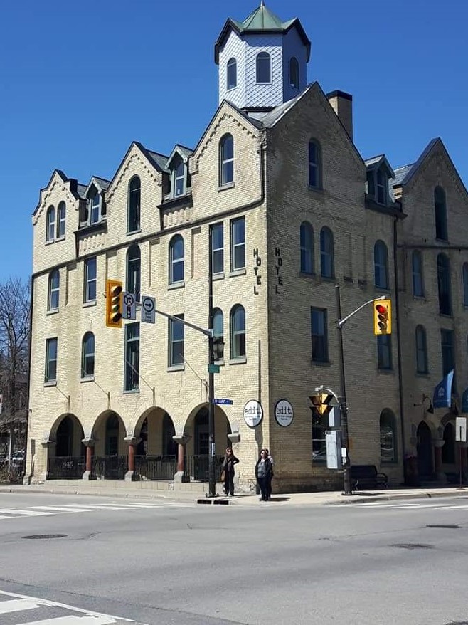 Arlington Hotel is a boutique style hotel in the heart of Paris, Ontario and it has been designated as an Ontario Heritage Site