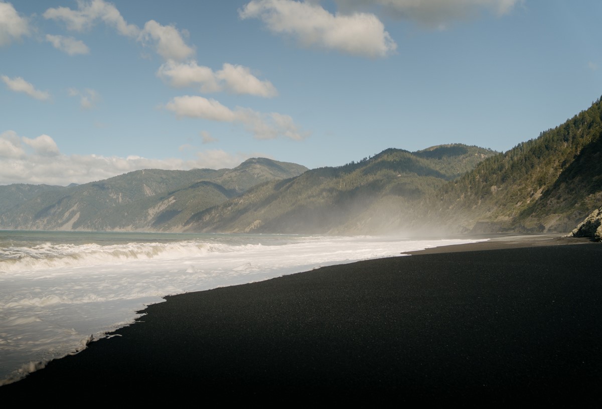 The Lost Coast is a remote area in Northern California devoid of tourists, making it a great destination for female solo travellers