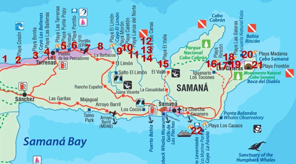 Best beaches in Samana, Dominican Republic