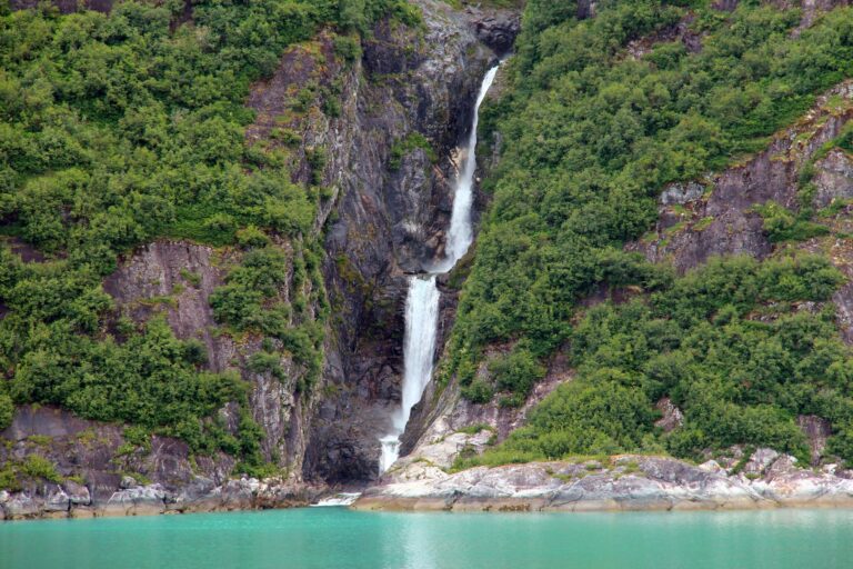 Cruising Tracy Arm Fjord, Alaska