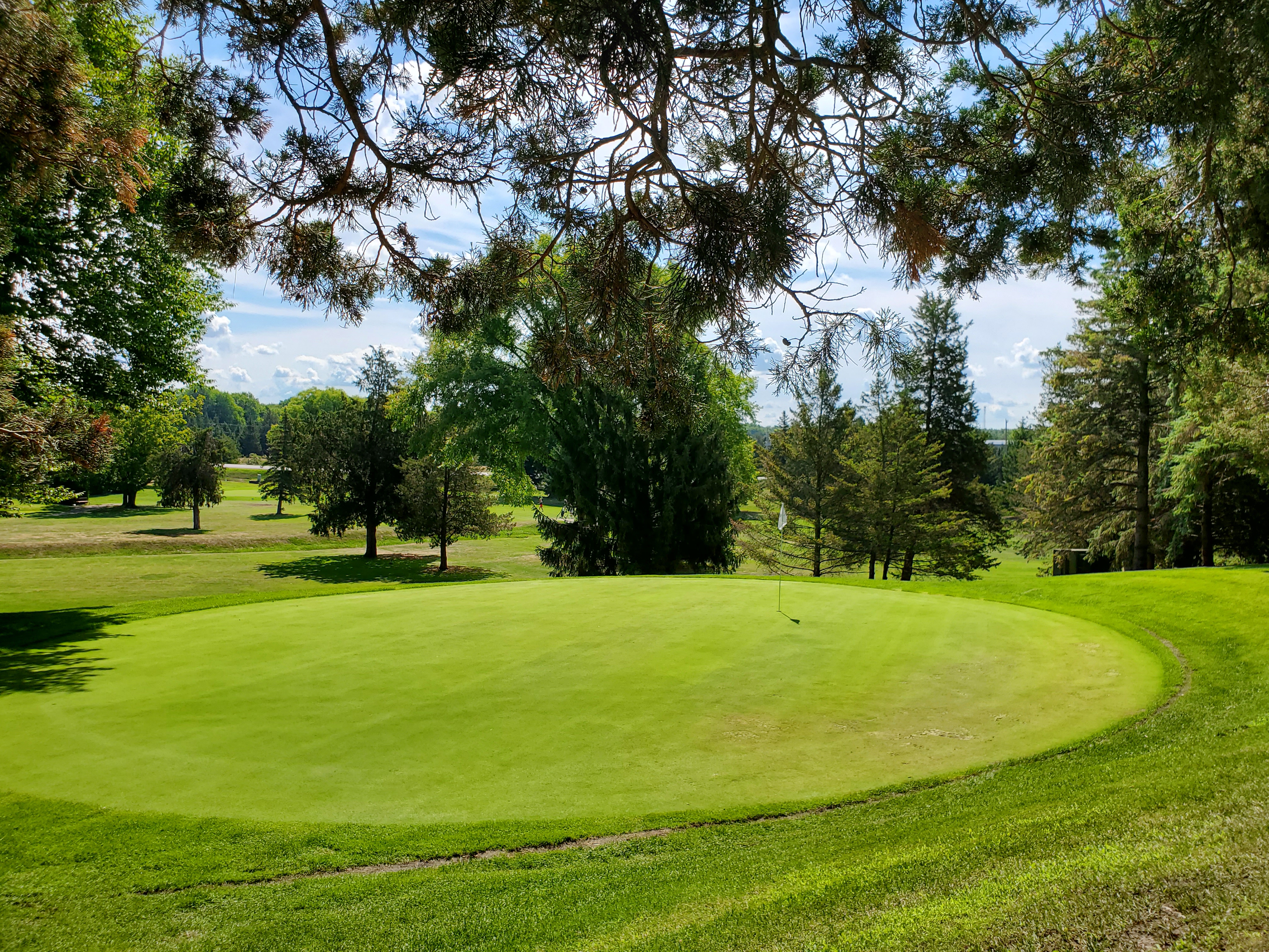 Play a solo round of gold at the Oakwood Inn in Grand Bend