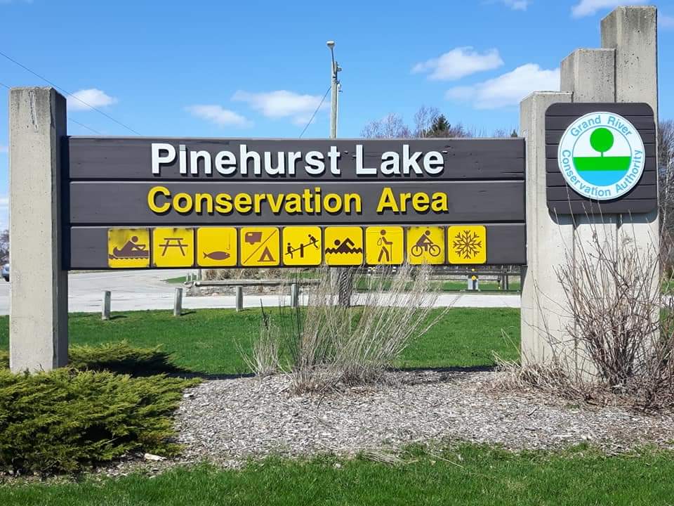 Spend the day fishing, swimming, kayaking or hiking when visiting Pinehurst Lake Conservation Area in Paris, Ontario