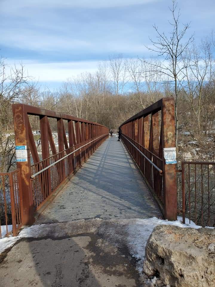 Taking a leisurely stroll down the Nith River Sensory Trail is just one of the many things to do in Paris, Ontario