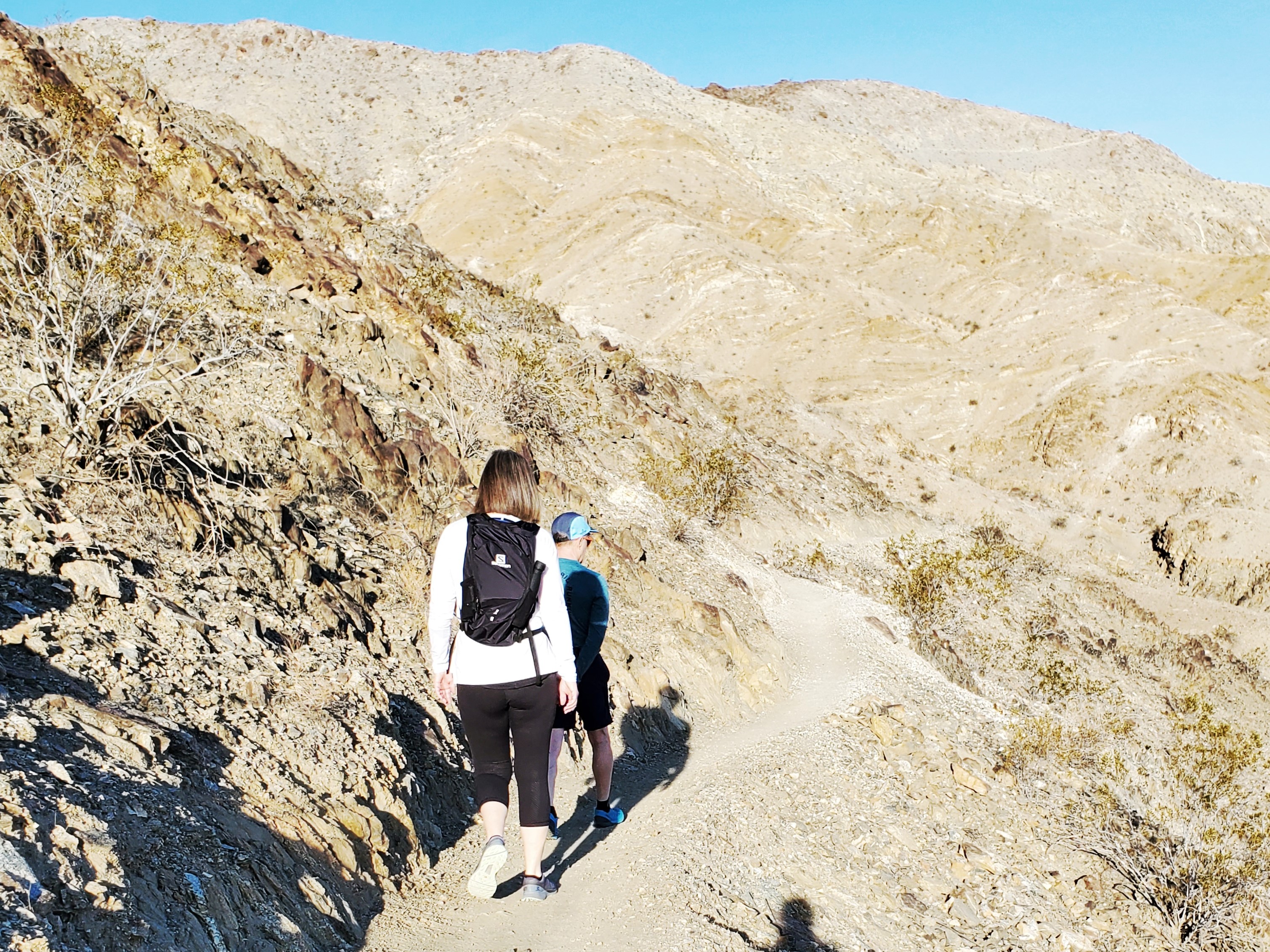 Desert hiking is not safe to do solo.  Join a guided tour if you want to do some desert hiking.