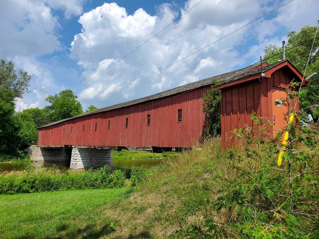 West Montrose Covered Bridge, is one of Ontario's oldest covered bridges