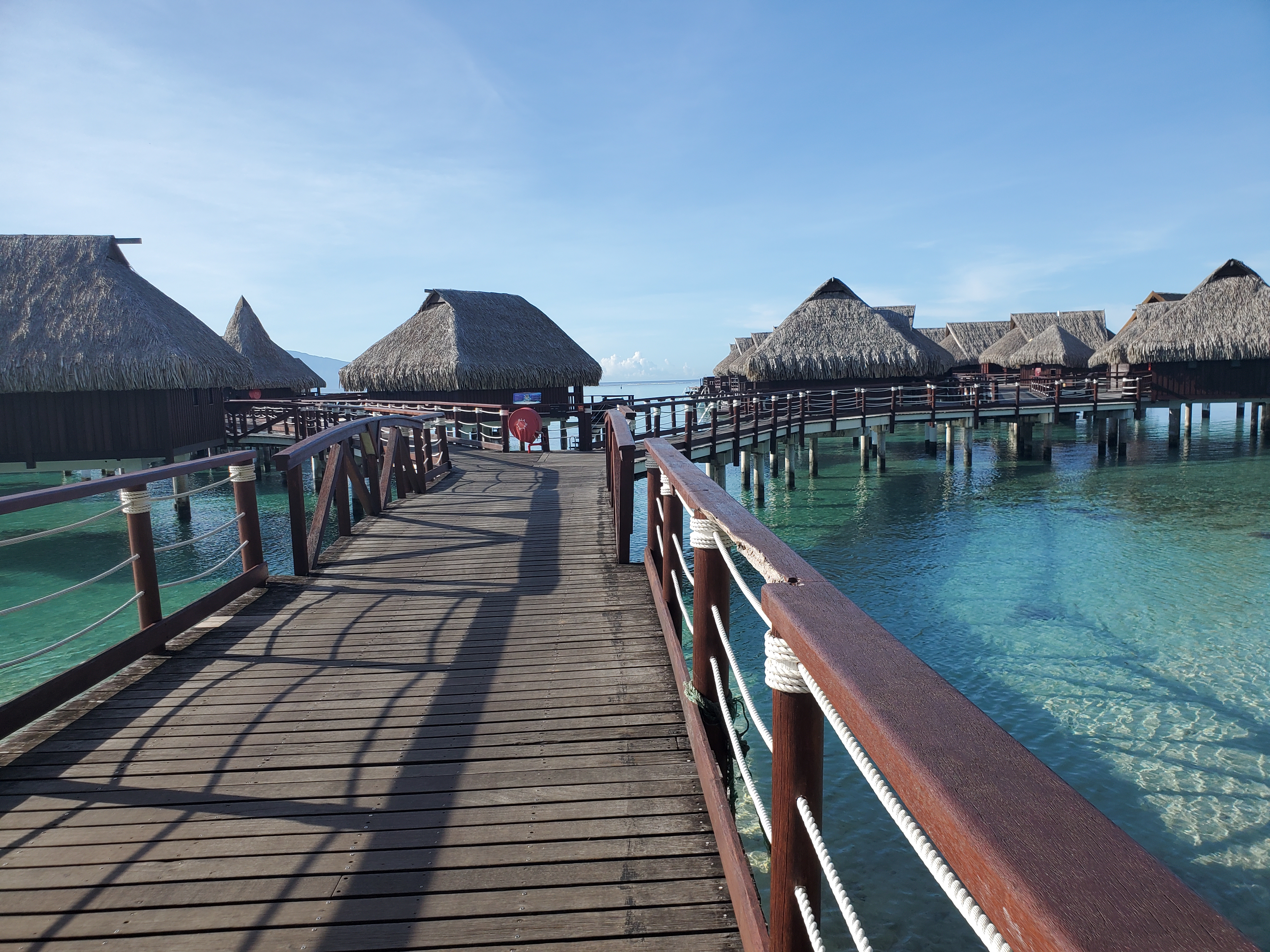 You have your choice of over water bungalows, beach front bungalows, lagoon vie bungalows or garden view bungalows at Sofitel Kia Ora Moorea