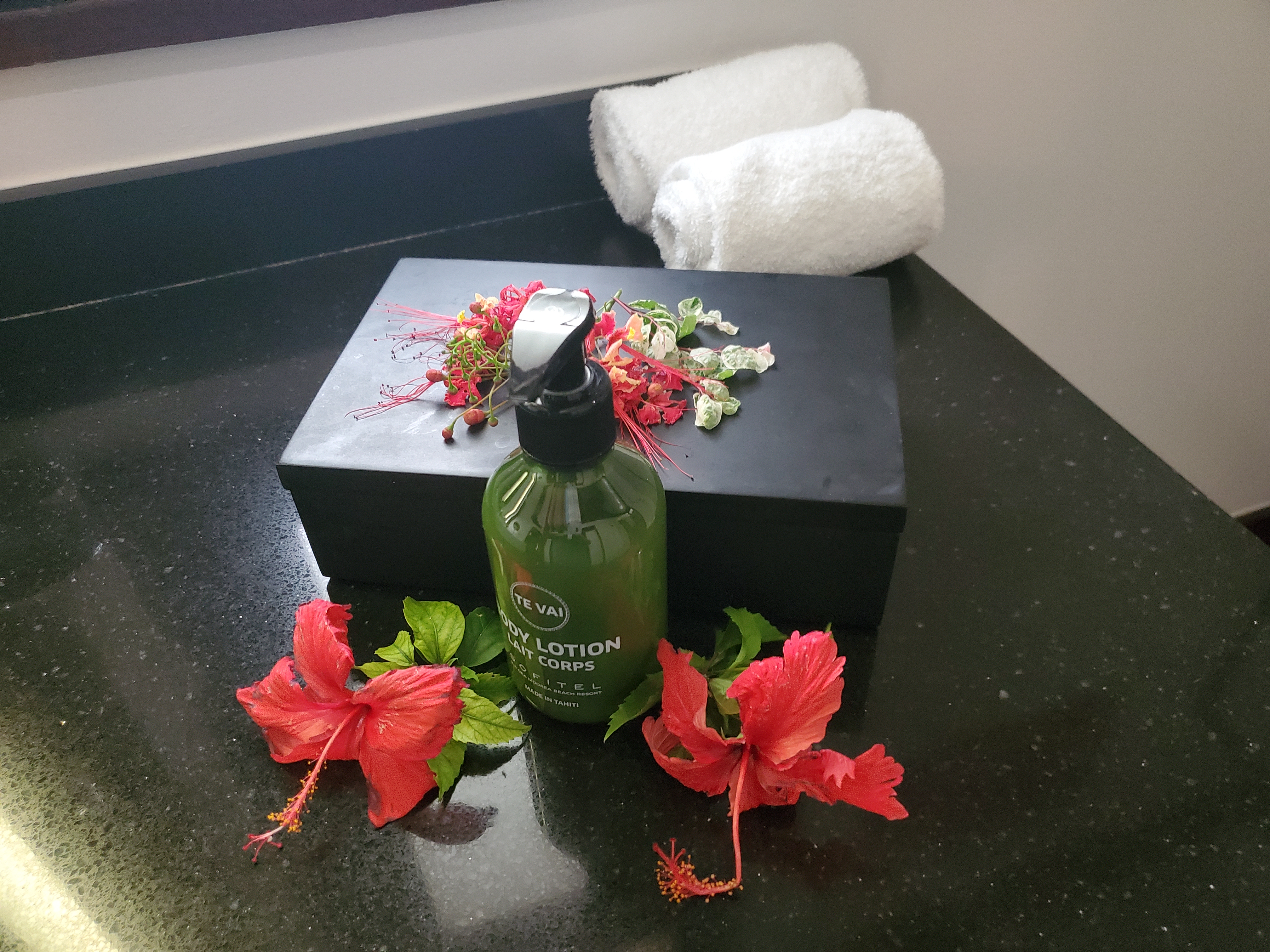 Sofitel Kia Ora Moorea Beach Resort offers top notch toiletries.