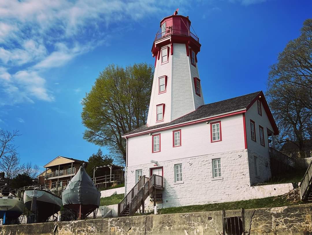 The Lake Huron Lighthouse Trail Road Trip passes through small towns and beach towns along Lake Huron from Grand Bend to Tobermory