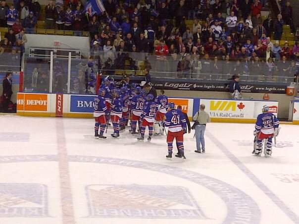 Sports lovers can take in an exciting hockey when visiting Kitchener, and cheer on the Kitchener Rangers.