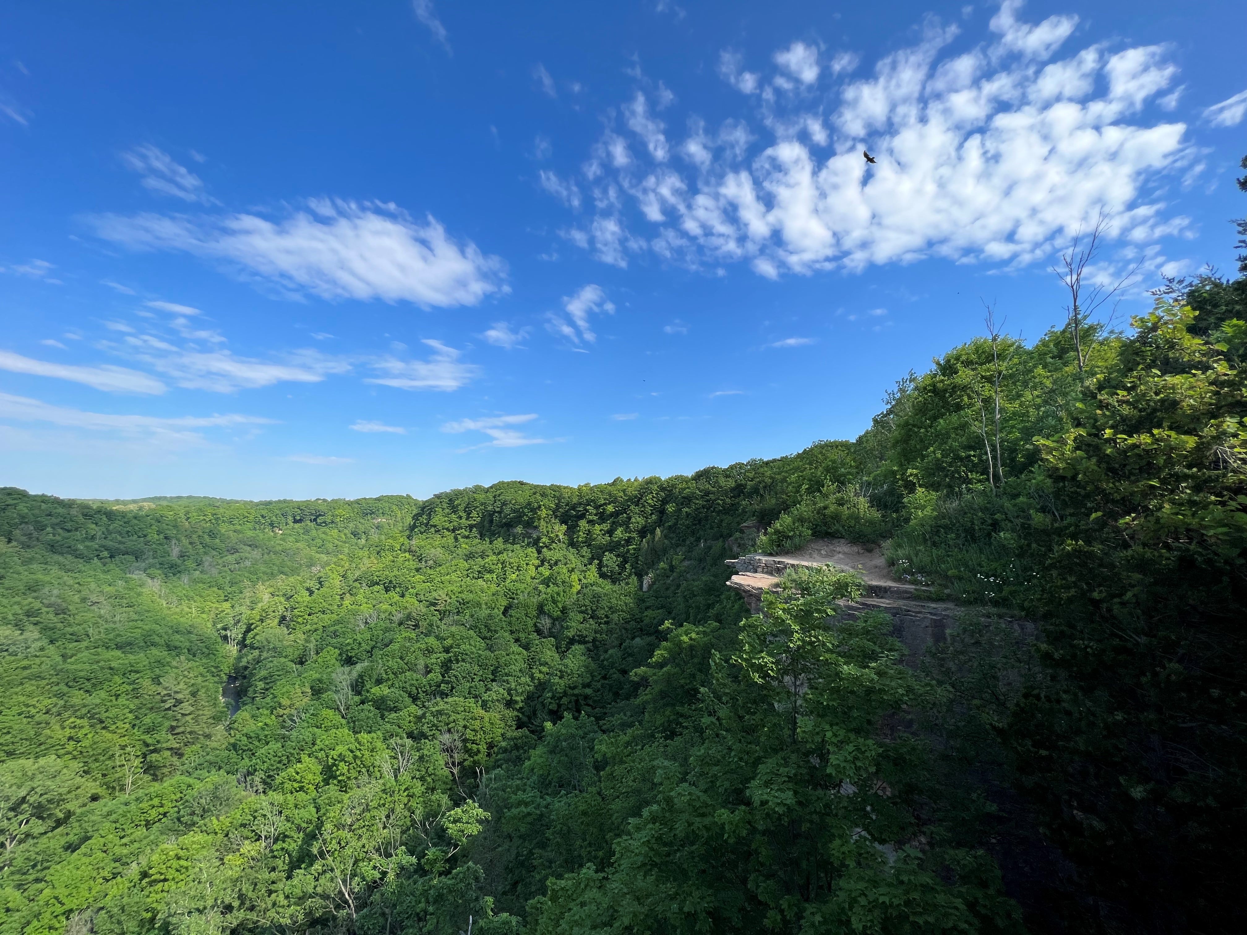 Dundas Peaks, in Hamilton, Ontario is one of the best venues to view the colours of Fall.