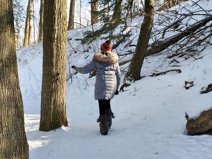 When adventuring outdoors during the Winter months in Canada, dress in layers