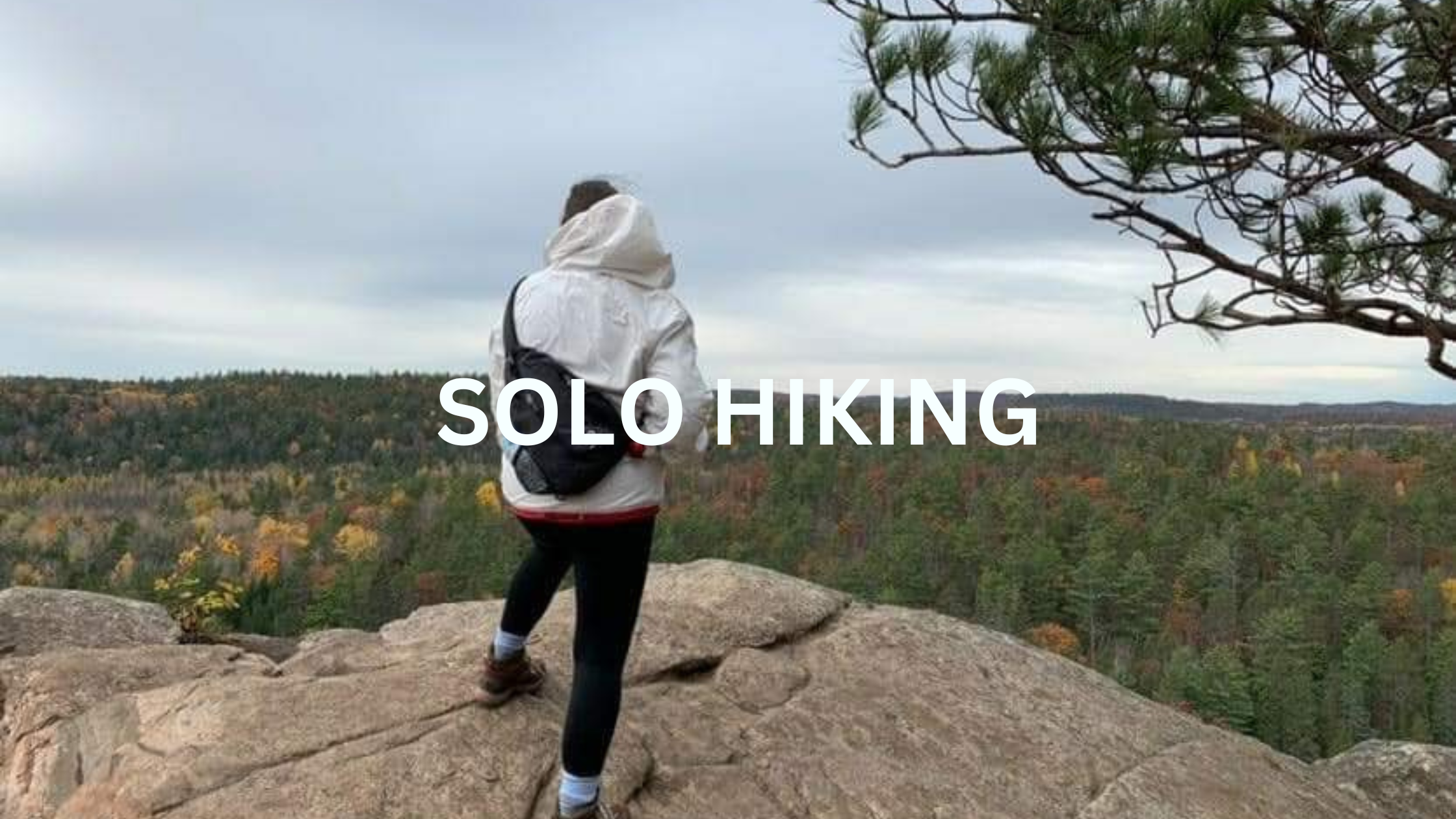 Solo hiking tips, safe trails to hike alone, and safety tips for solo hiking provided by Just One Passport.  Learn to hike solo like a pro!