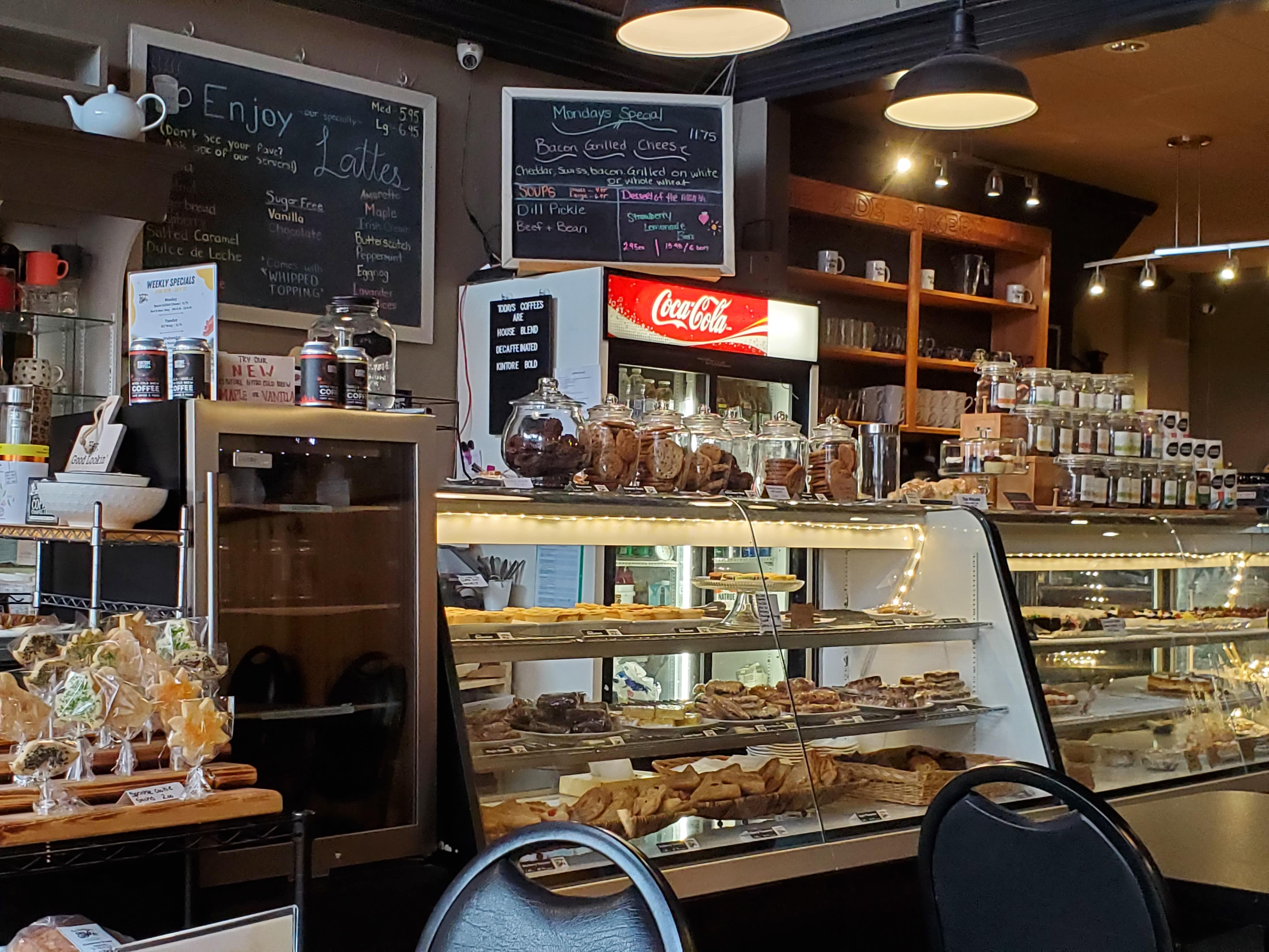 The Olde Banker Cafe located in Ingersoll, Ontario, is well known for it's fresh baked goods, made daily