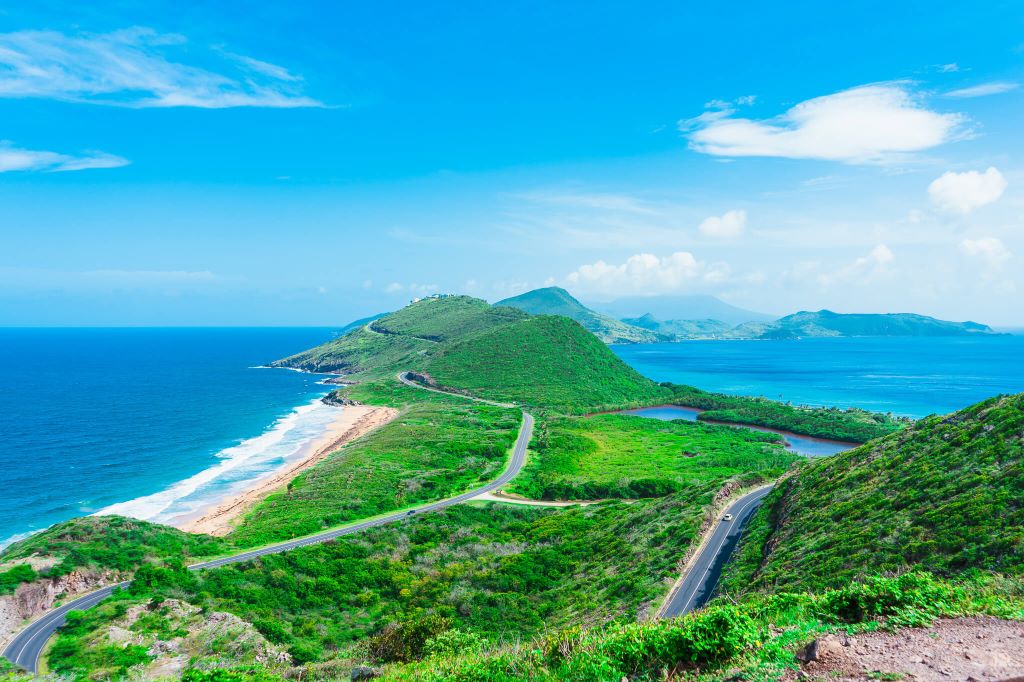 St. Kitt's & Nevis are one of the less-touristy and safest Caribbean Islands for women travelling alone