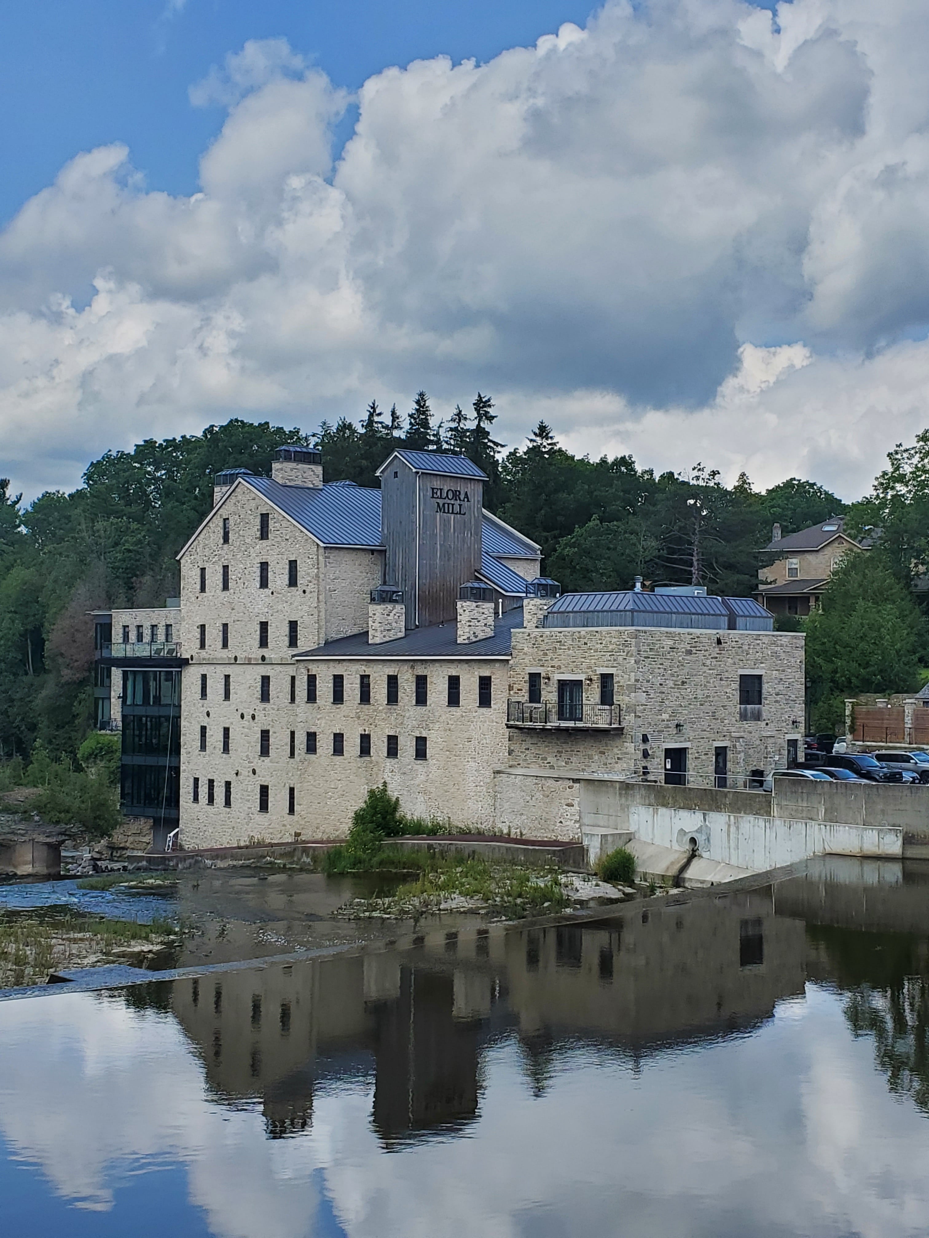 A day in Elora isn't complete without a visit to the historic Elora Mill.  Whether it's for dinner, a spa treatment, or to stay the night, it's a must see