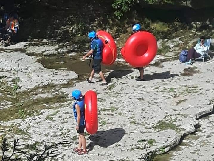 Tubing at the Elora Gorge Conservation Area is just one of many things to do when visiting Elora for one day