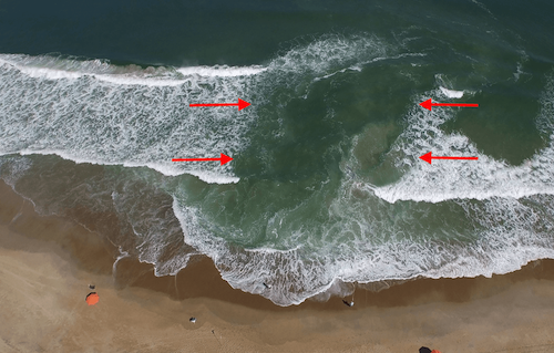 Rip tide currents are one of the dangers to be aware of when swimming at the Station Beach in Kincardine in order to avoid drowning