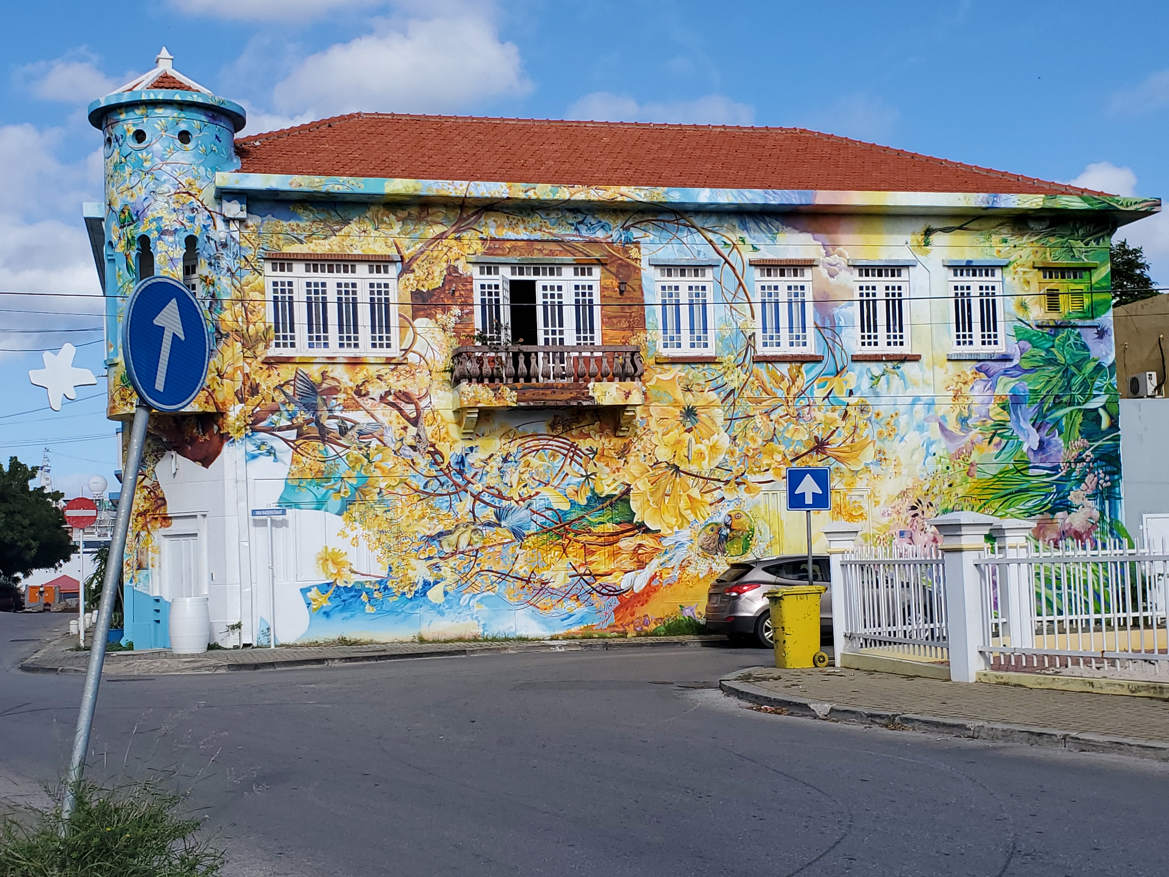 When visiting Curacoa, take time to search for street art through downtown