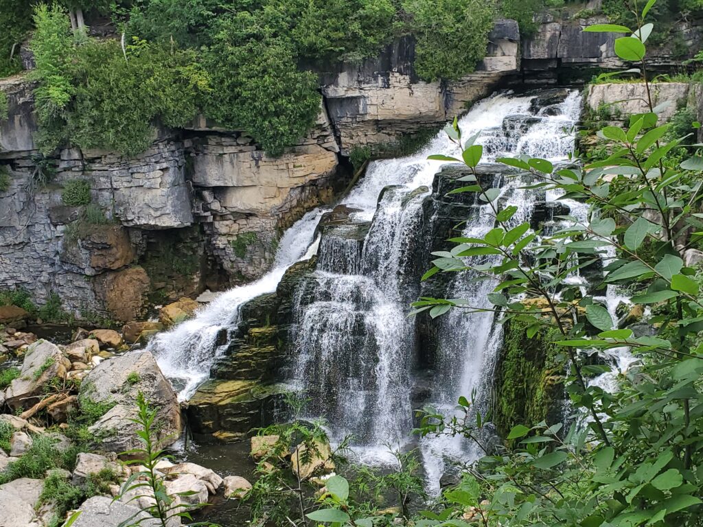 Inglis Falls is one of the highlights of visiting Owen Sound for one day