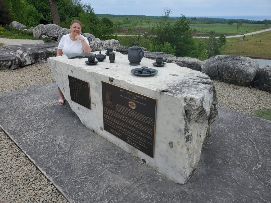 Support ending domestic violence by stopping by the Kemble Women's Institute Lookout during your 1 day visiting Owen Sound.