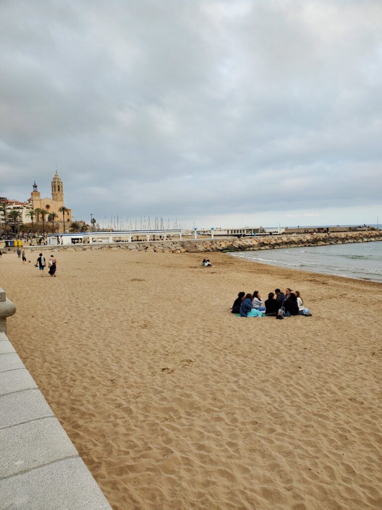 Solo travellers visiting the beaches in Spain should bring a waterproof pouch to keep your valuables in when swimming