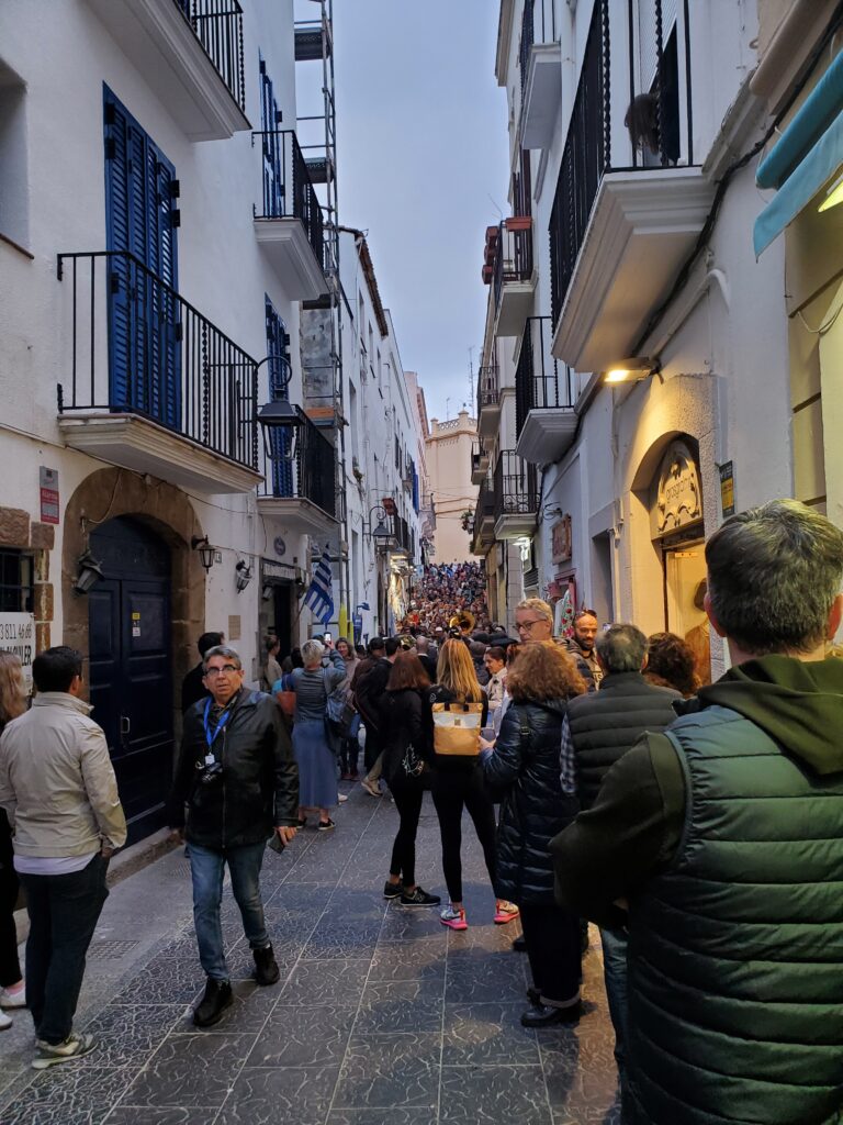 To stay safe when visiting Spain, keep your valuables in a secure place and not in your pockets.  The streets are full of pickpockers