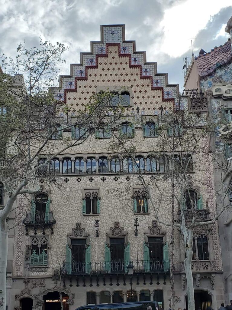 The intricate detail of the buildings I saw during my 2 days in Barcelona took my breath away