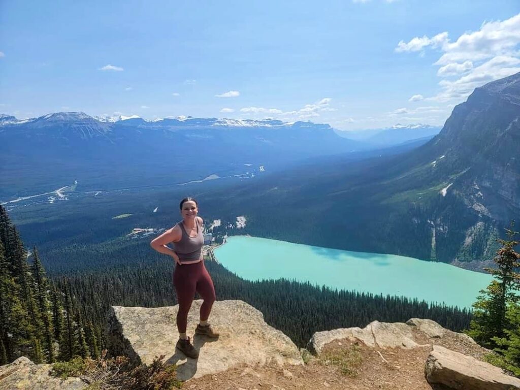 Hiking to the summit of the Beehive Trail rewards hikers with beautiful views